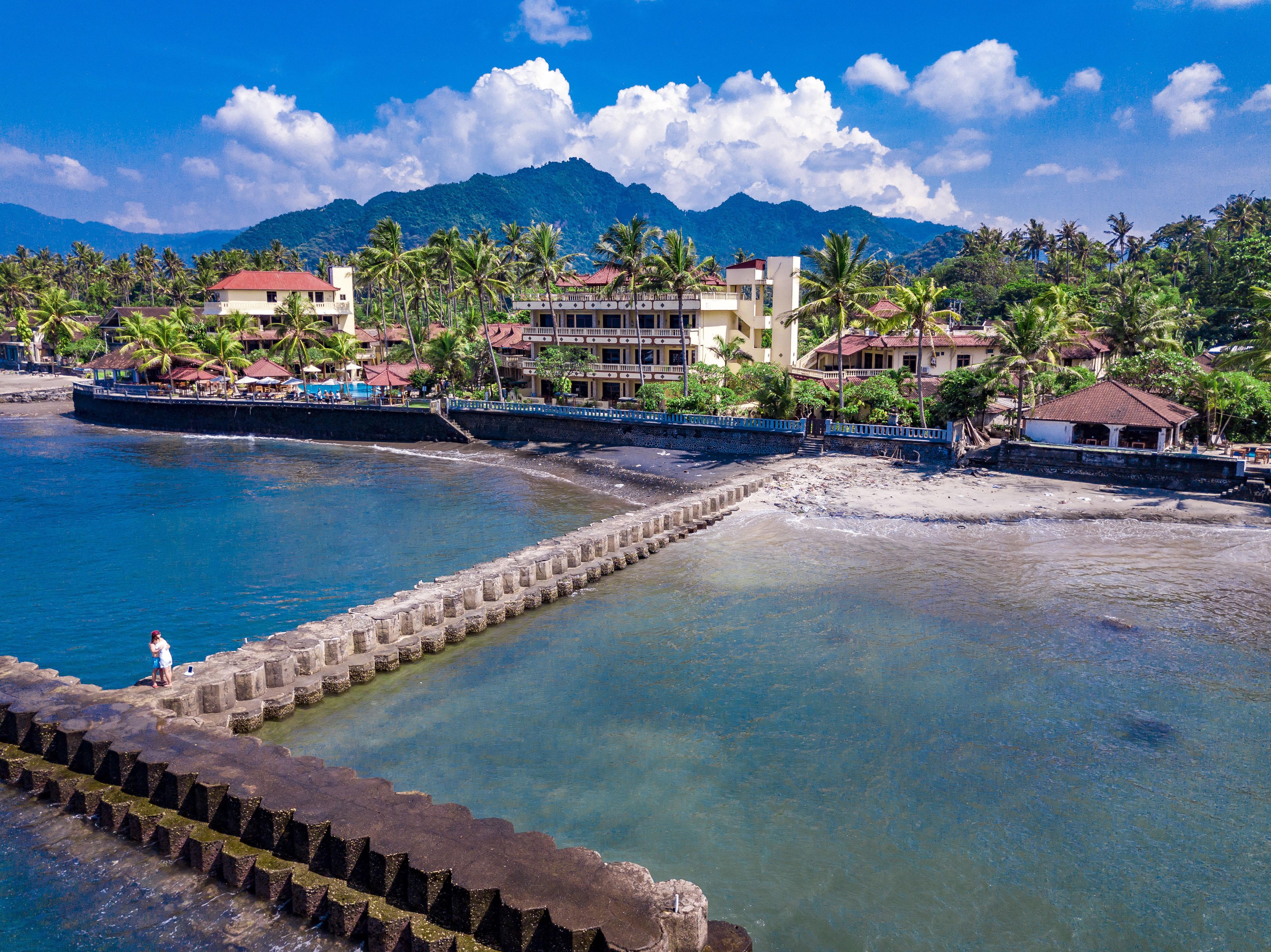 Bali Palms Resort Candidasa Extérieur photo