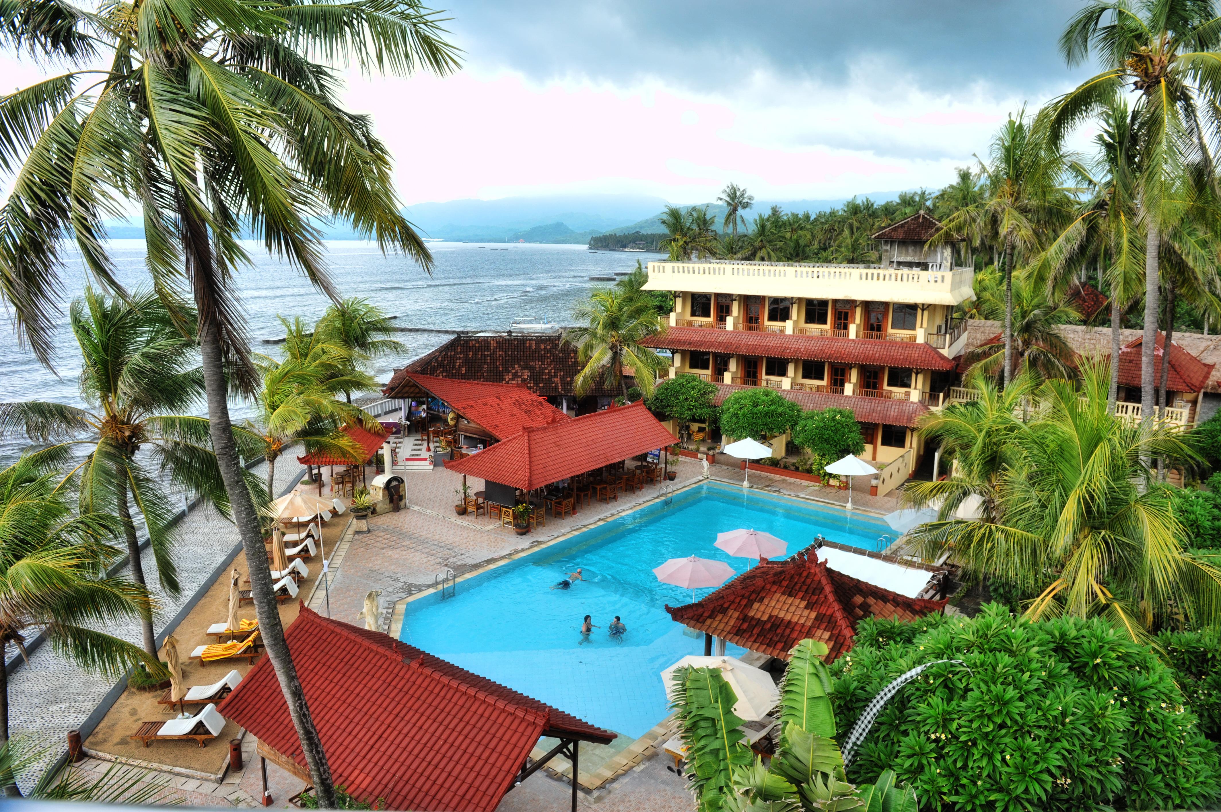 Bali Palms Resort Candidasa Extérieur photo